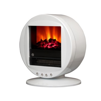 Cheminée électrique Fire Bowl Blanc