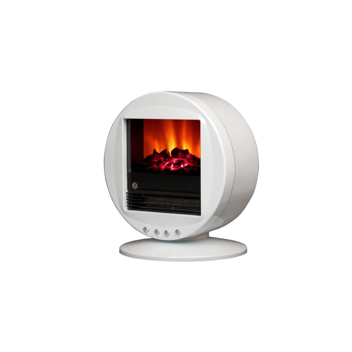 Cheminée électrique Fire Bowl Blanc Cheminée électrique Fire Bowl Blanc