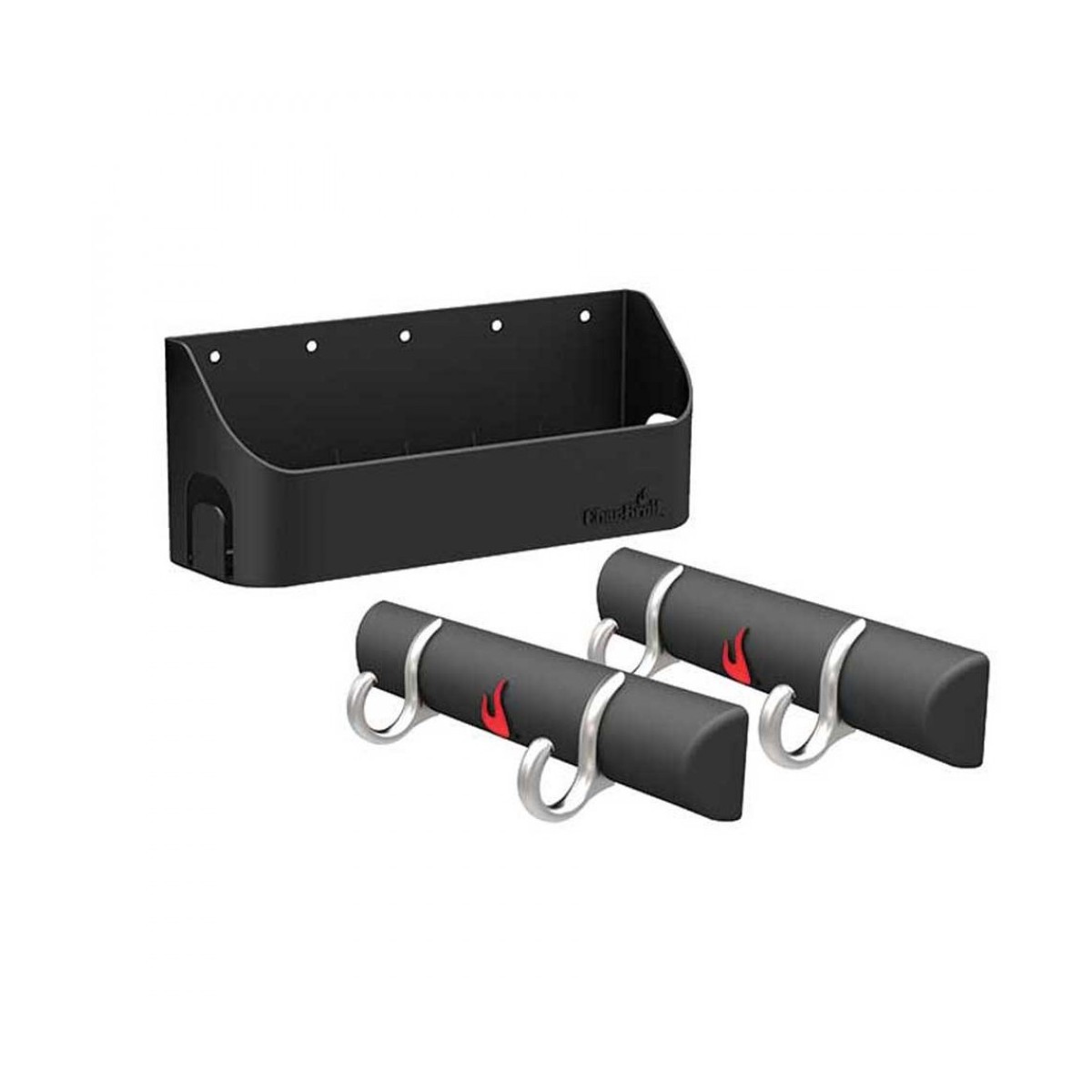 Porte condiments et crochets pour barbecue Char-Broil Porte condiments et crochets pour barbecue Char-Broil