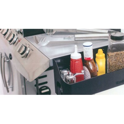  Porte condiments et crochets pour barbecue Char-Broil