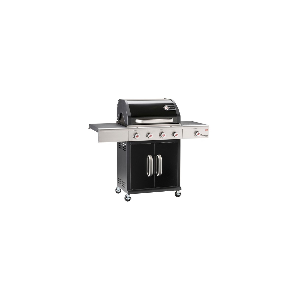 Triton noir PTS 4.1 maxX barbecue gaz Landmann Triton noir PTS 4.1 maxX barbecue gaz Landmann