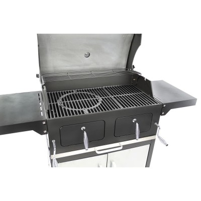 BARBECUE A CHARIOT A CHARBON DE BOIS XXL LANDMANN