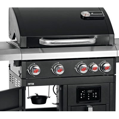 LANDMANN BBQ Gaz avec friteuse