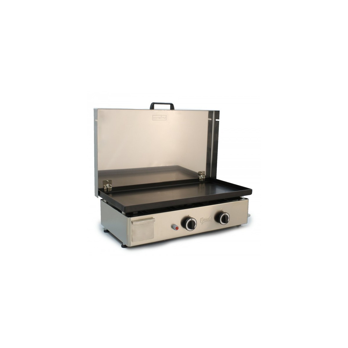 Couvercle inox plancha Simogas CV75